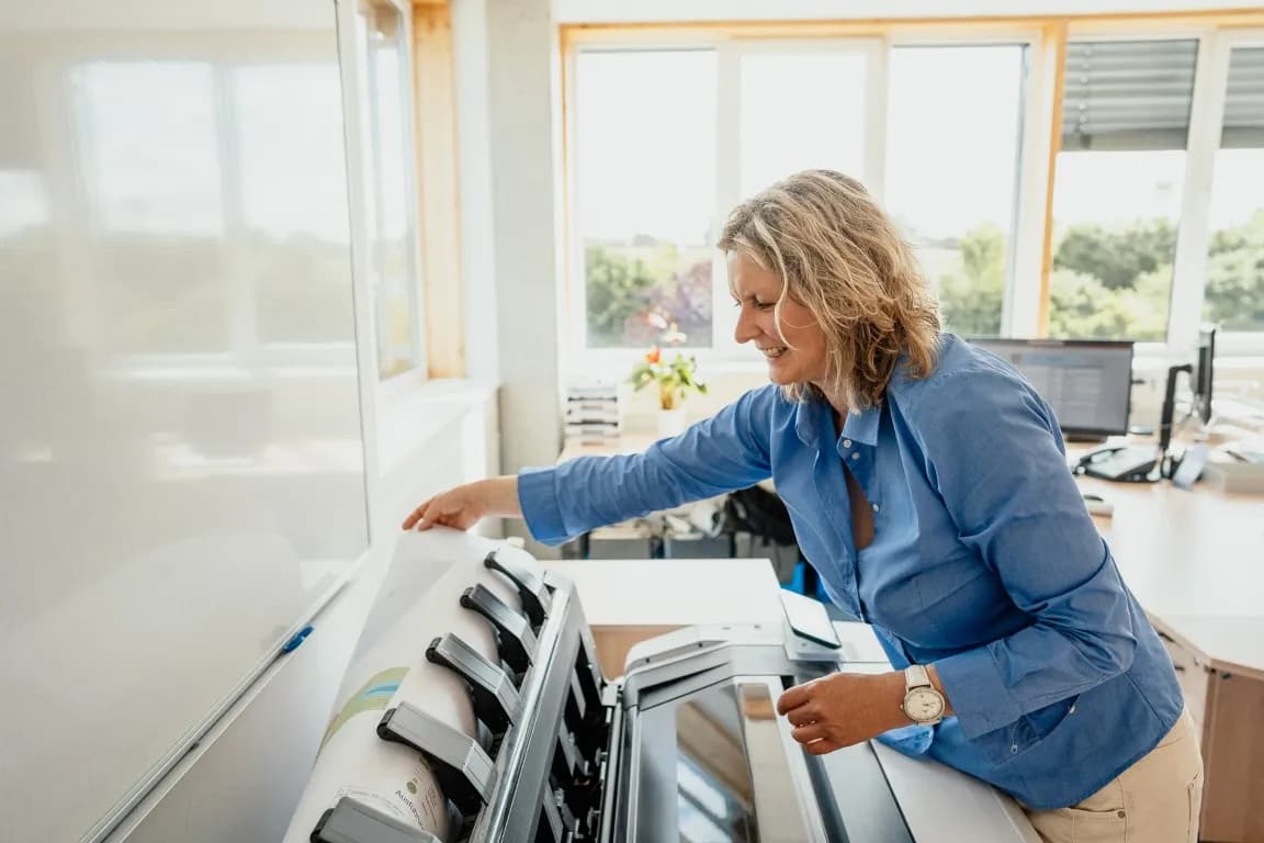 Arbeiten im Ingenieurbüro
